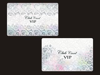 NO.00126高檔VIP卡名片模板